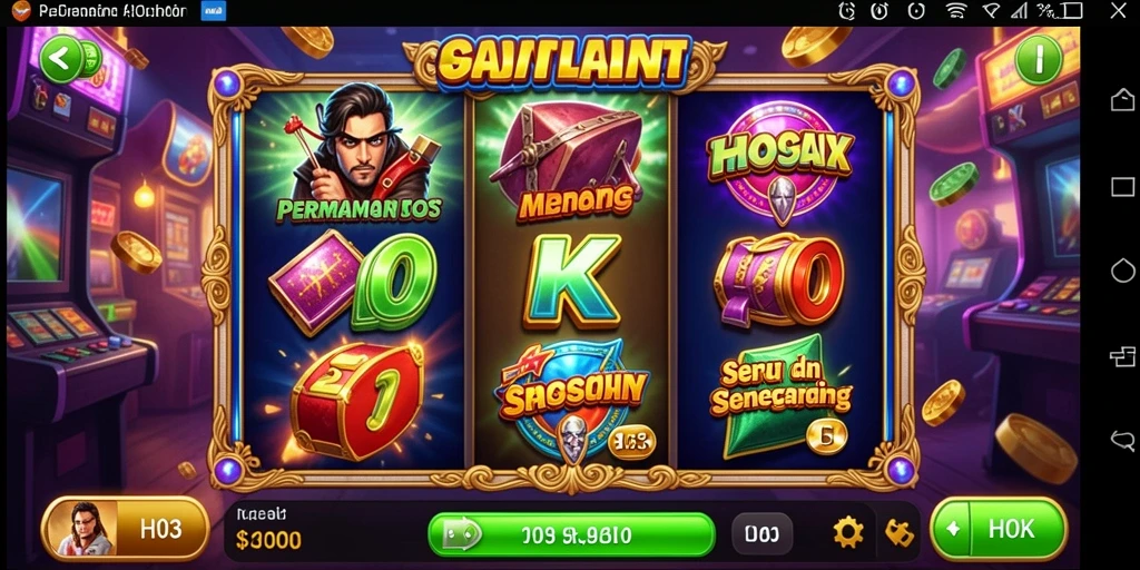 Tampilan gameplay H03 yang menarik dalam permainan Slot.
