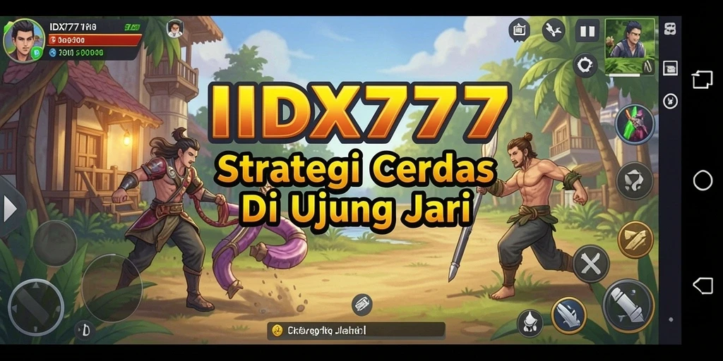 Tampilan gameplay menarik dari IDX777 dengan strategi yang intens.