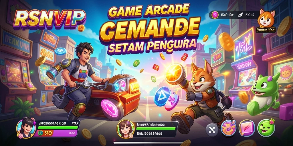 Tangkapan layar utama RSNVIP menampilkan aksi gameplay yang menegangkan.