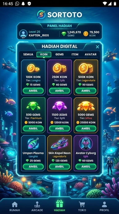 Proses pengunduhan aplikasi di sortoto yang cepat dan efisien.